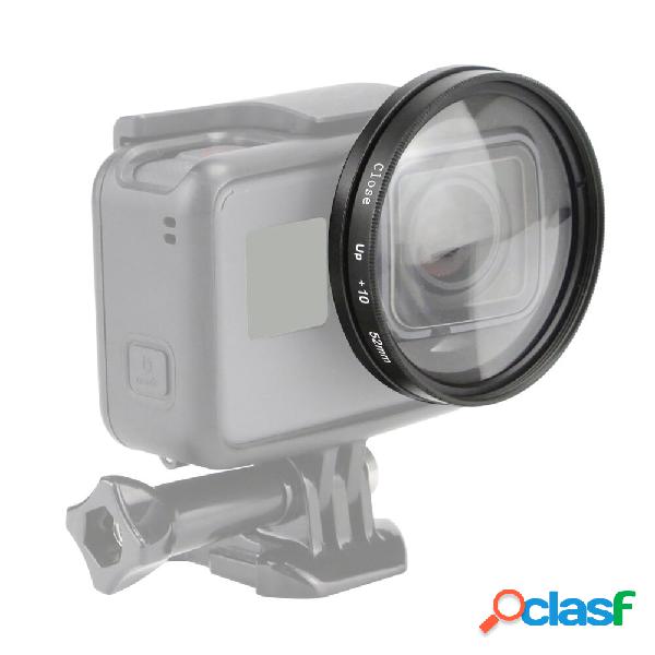 52mm 10x Magnifier Macro Close Up lente per GoPro Hero 5