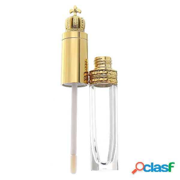 5Pcs 8ml Queen Gold Crown Liquid Liquid Lip Gloss Tube
