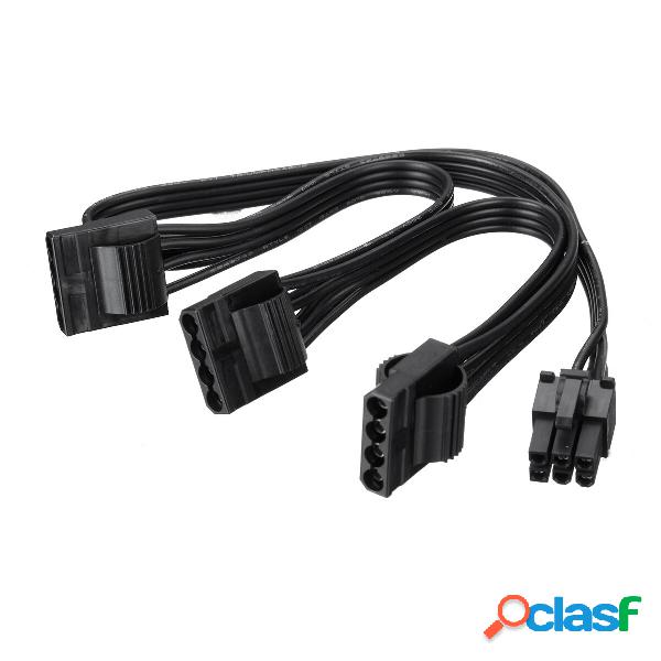 5V / 12V 18AWG Cavo di prolunga PCI-E 6 pin maschio-femmina