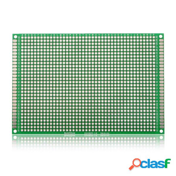 5pcs 80 * 120 millimetri fr-4 double-side prototipo PCB