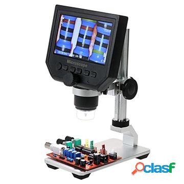 600X Microscope with 4.3 HD LCD Display and LED Light