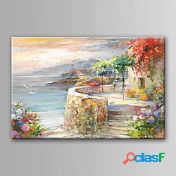 6090 cm/80120 cm pittura a olio fatta a mano su tela