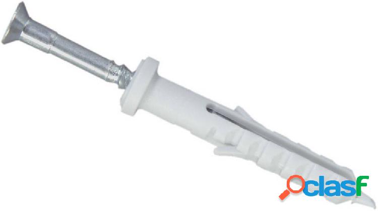 70204 Sistema su battiscopa Tasselli Bianco