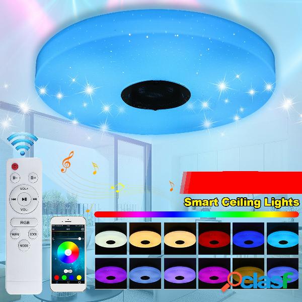 72W Smart LED Plafoniera lampada RGB Bluetooth Altoparlante