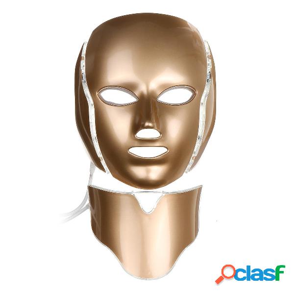 7Colors luce a led Photon Face Collo Maschera Terapia del