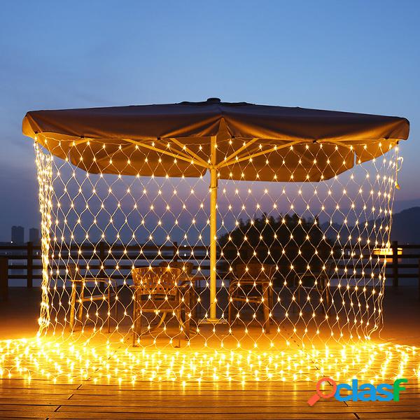 8Modes Waterproof TORCIA Net Light LED String Light Outdoor