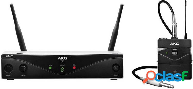 AKG WMS420 INSTRUMENTAL SET ISM Sistema senza fili per