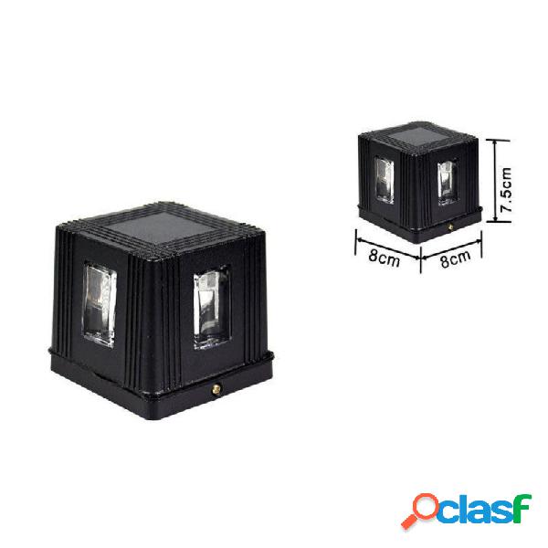 APPLIQUE LED 2,5 W ESTERNO LAMPADA CUBO A PARETE LUCE