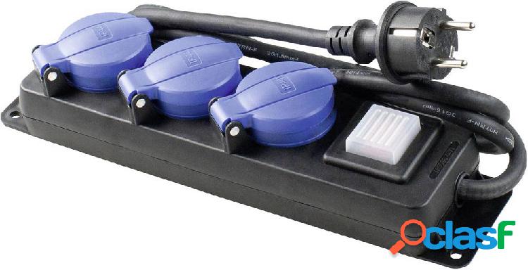 AS Schwabe 38603 Multipresa con interruttore 3 scomparti