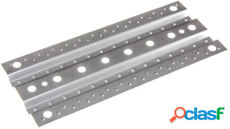 Absima Piastra da sabbia in alluminio Argento PER MODELLISMO