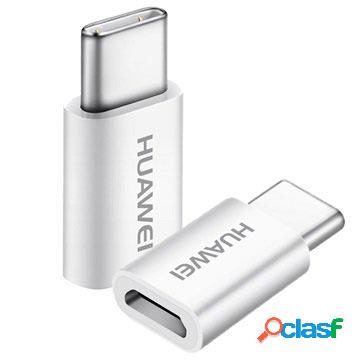 Adattatore Huawei AP52 MicroUSB / USB 3.1 Type-C - Bianco
