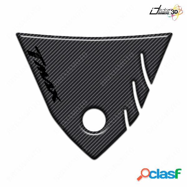 Adesivi carena 00176 3d carbon nero per