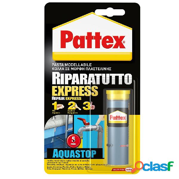 Adesivo epossidico 'Riparatutto Express Acquastop' Pattex 48