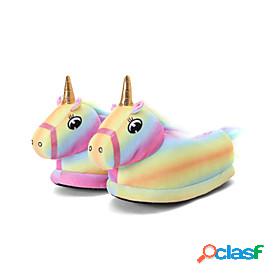 Adults Kigurumi Pajamas Slippers Unicorn Flying Horse Onesie