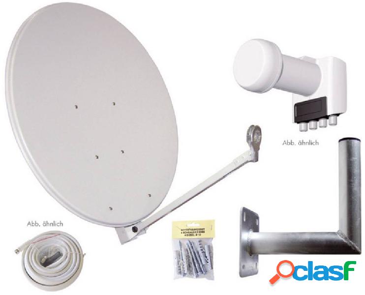 AllVision SAH-S 4000/80-QUAD Set Sistema SAT senza