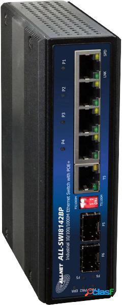 Allnet ALL-SWI8142BP Switch di rete 5 Porte