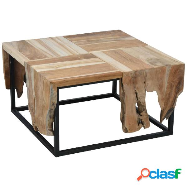 Ambiance Tavolino da Salotto in Teak 65x65x35 cm