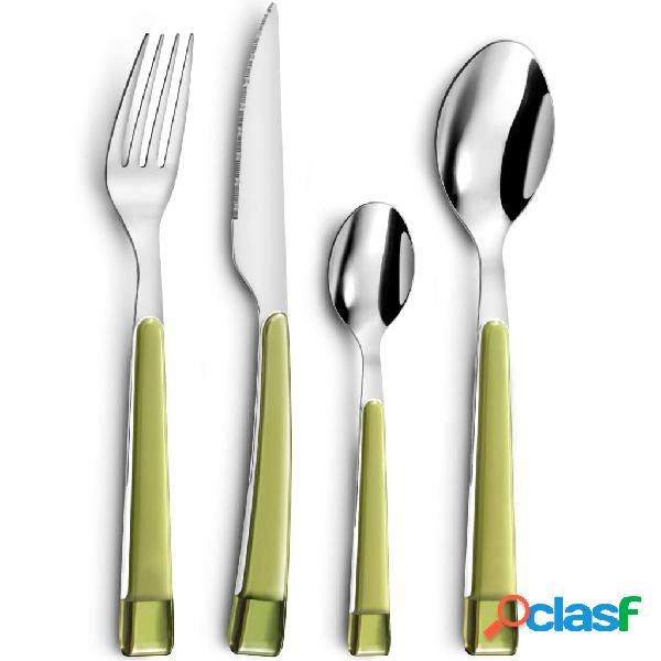 Amefa Set di Posate 16 pz Guimauve Verde