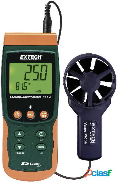 Anemometro Extech SDL310 0.4 fino a 25 m/s