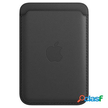 Apple iPhone Leather Wallet with MagSafe MHLR3ZM/A - Black