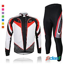 Arsuxeo Per uomo Manica lunga Maglia con pantaloni da