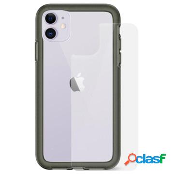 Artwizz iPhone 11 Bumper w/ Tempered Glass Back - Black