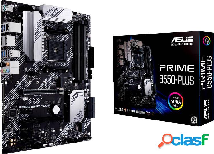 Asus PRIME B550-PLUS Mainboard Attacco AMD AM4 Fattore di