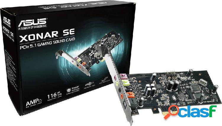 Asus Xonar SE 5.1 Scheda audio interna PCIe collegamento