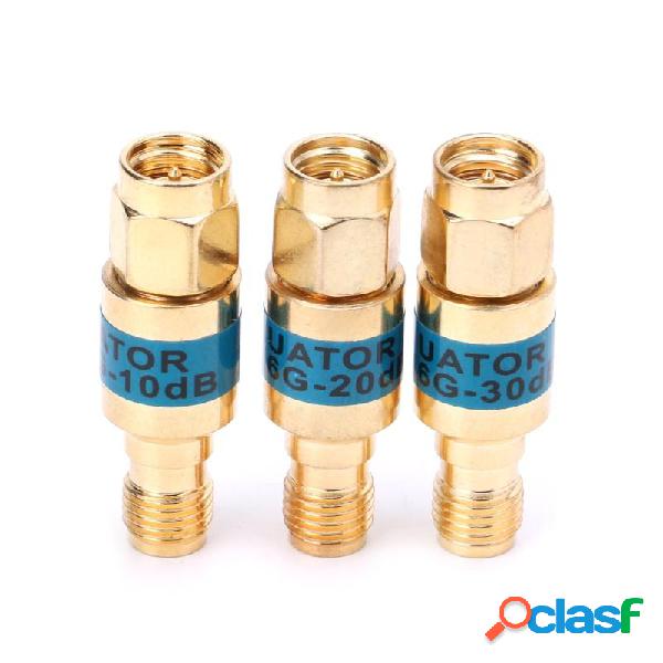 Attenuatore coassiale RF maschio-femmina RF da 3 a 10 dB 2W