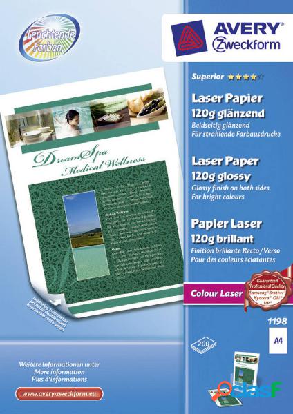 Avery-Zweckform Superior Laser Paper 1198 Carta per