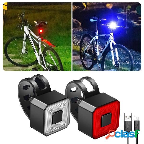 BIKIGHT Set di luci per bici Faro anteriore super luminoso