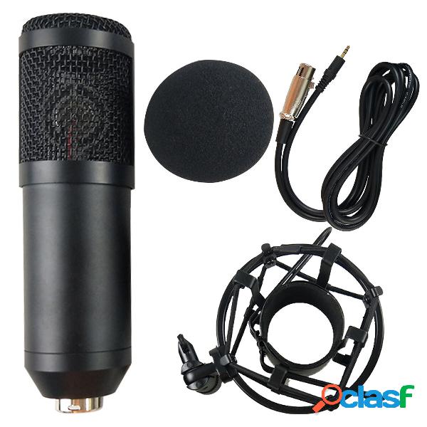 BM-800 Condensatore Microfono Kit Live Microfono Set Metallo