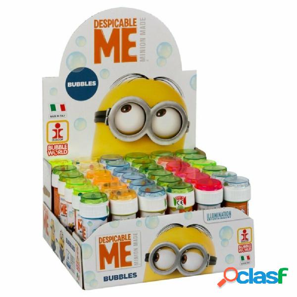 BOLLE DI SAPONE MINIONS CONFEZIONE 36 PZ FLACONE 60 ML