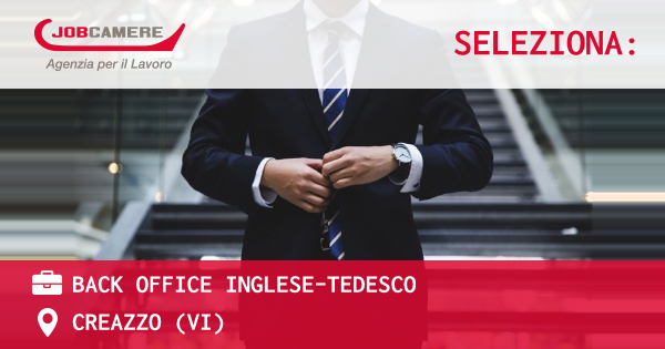 Back office Inglese-Tedesco