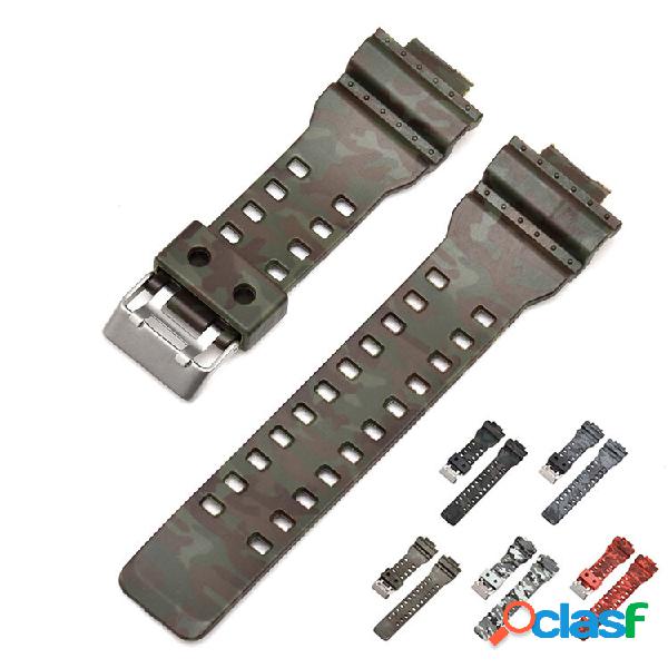 Bakeey H Tipo Orologio mimetico Banda per Casio