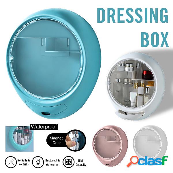 Bakeey Porta cosmetici antipolvere Scatola Portaoggetti per