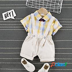 Bambino (1-4 anni) Da ragazzo Camicia e pantaloncini