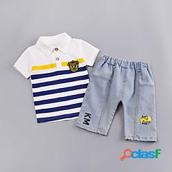 Bambino (1-4 anni) Da ragazzo Polo e pantaloncini Completo 2