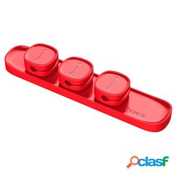 Baseus Peas Magnetic Cable Organizer / Holder - Red