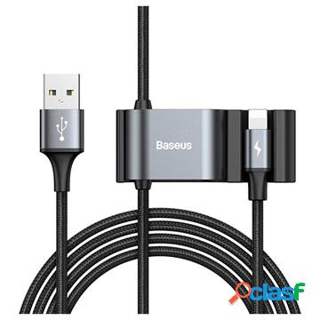 Baseus Special Data USB / Lightning Cable with USB Hub