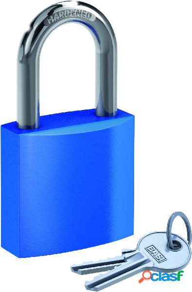 Basi 6190-4000-BLAU Lucchetto Chiavi diverse Blu