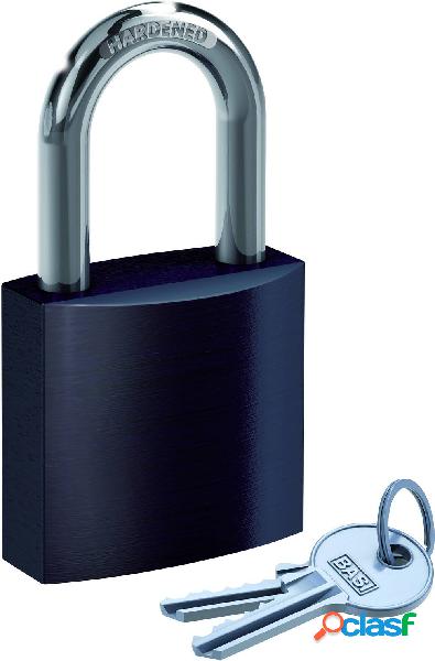 Basi 6190-4000-SCHW Lucchetto Chiavi diverse Nero