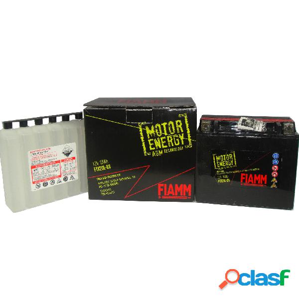 Batteria moto Fiamm Motor Energy 18Ah Ftx20L-BS AGM