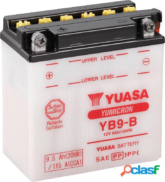 Batteria per moto Yuasa YB9-B 12 V 9 Ah