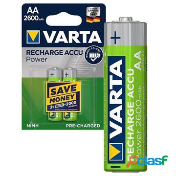 Batterie AA Ricaricabili Varta Power Ready2Use 5716101402 -