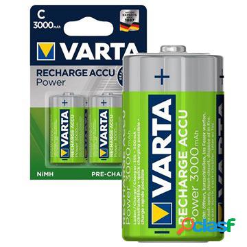 Batterie Ricaricabili C/HR14 Varta Power Ready2Use - 3000mAh