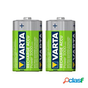 Batterie Ricaricabili D/HR20 Varta Power Ready2Use - 3000mAh