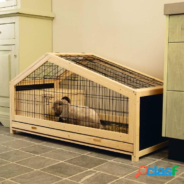 Beeztees Conigliera per Interni Mex in Legno 116x54x65,4 cm