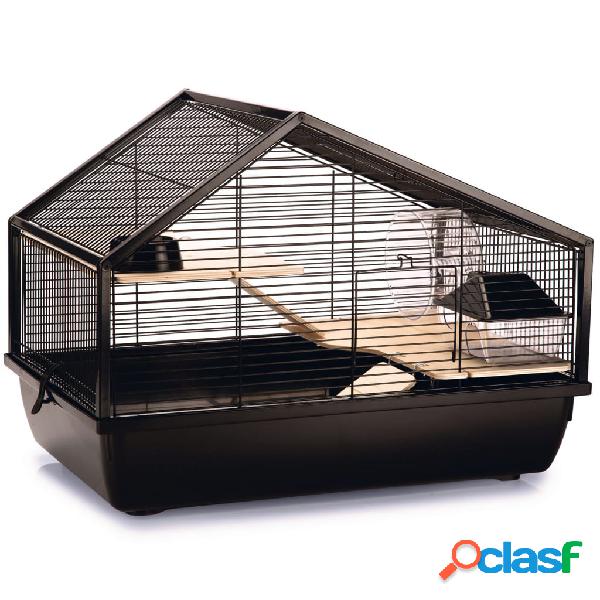 Beeztees Gabbia per Roditori Boas Nero 58x38x43,5cm in