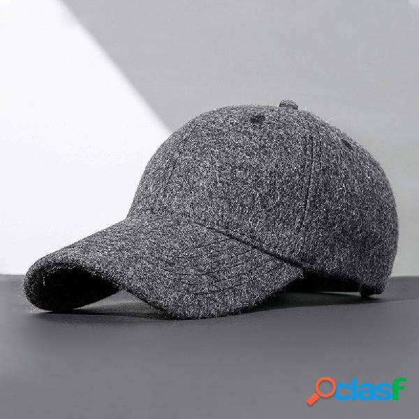 Berretto da baseball da uomo invernale Plus Velet Addensare